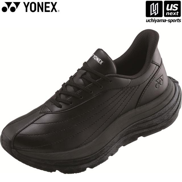 【物価高応援クーポン配布中】ヨネックス レディース ウォーキングシューズ パワークッション L128 ブラック SHWL128 靴幅3.5E 2025年モデル 沖縄配送不可 [取り寄せ][自社](メール便不可)