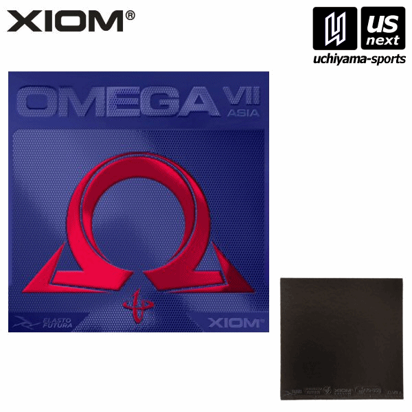 ヴィクタス エクシオン 卓球ラバー 850020 オメガ7 アジア ブラック(BK) 2025年継続モデル [M便 1/3][取り寄せ][自社]の通販は 5,896円