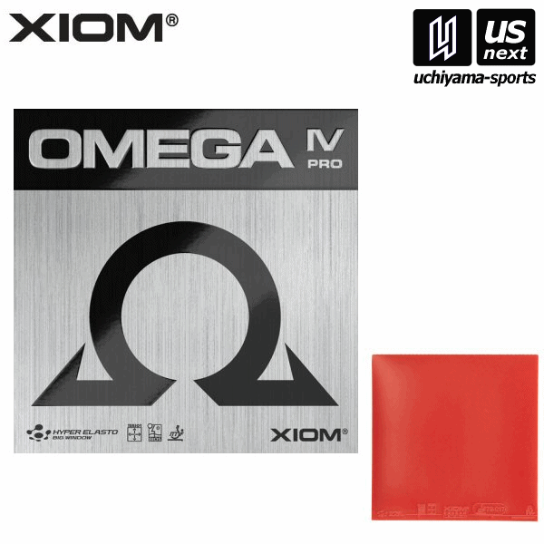 ヴィクタス エクシオン 卓球ラバー 850025 オメガ4 プロ レッド(RD) 2025年継続モデル [M便 1/3][取り寄せ][自社]の通販は 5,016円