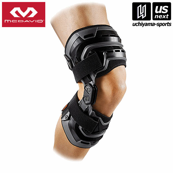 【物価高応援クーポン配布中】マクダビッド バイオロジックス ニーブレイス 右 ブラック(M4200R)膝サポーター 膝用 [取り寄せ] 沖縄配送不可 [自社](メール便不可)(送料無料)