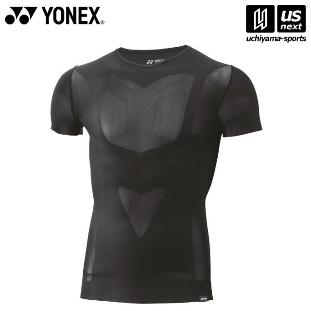 【物価高応援クーポン配布中】ヨネックス テニス バドミントン ユニVネック半袖シャツ STBA1022 ブラック 2025年継続モデル 沖縄配送不可 [M便 1/1][取り寄せ][自社]