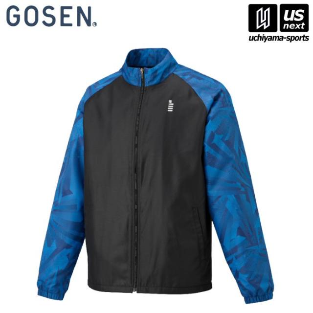 ゴーセン ユニ ウィンドウォーマージャケット(裏起毛)ネイビー 沖縄配送不可 [取り寄せ][自社](メール便不可)