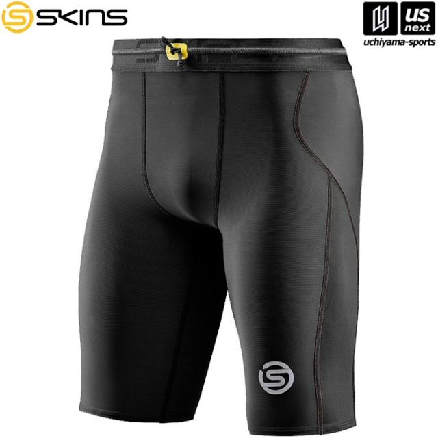 スキンズ S-3 メンズ ハーフタイツ ブラック 18171340 [取り寄せ][自社](メール便不可)の通販は