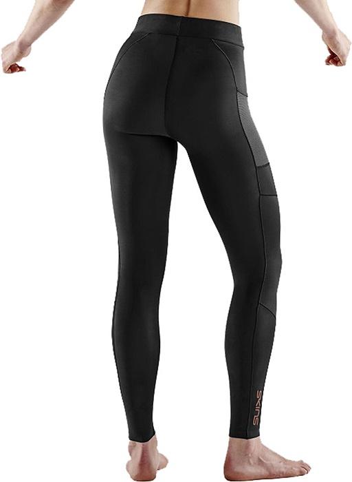 スキンズ S-5 レディース ウィメンズ ロングタイツ ブラック 18271510 [取り寄せ] 沖縄配送不可 [自社](メール便不可)