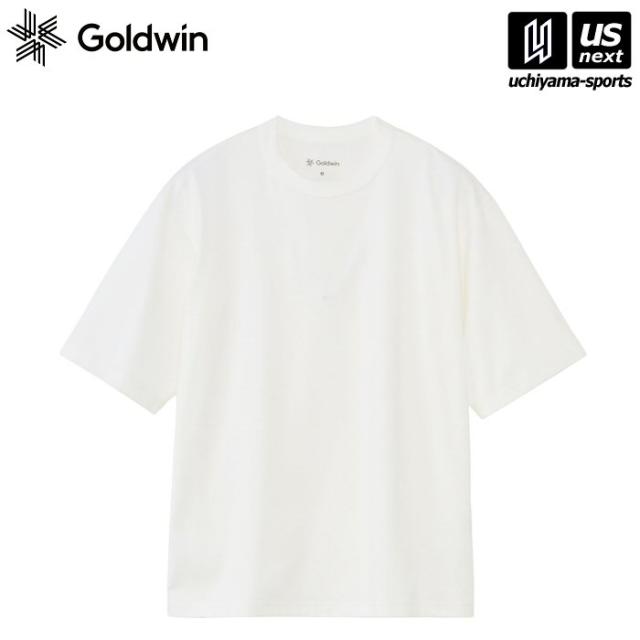 ゴールドウィン／シースリーフィット メンズ リオプティマム プレーティングジャージオーバーサイズドTシャツ W ホワイト 沖縄配送不可 [取り寄せ][自社](メール便不可)