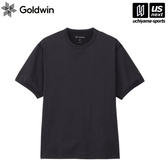 ゴールドウィン／シースリーフィット メンズ リオプティマム プレーティングジャージベーシックTシャツ IK インクブラック 沖縄配送不可 [取り寄せ][自社](メール便不可)