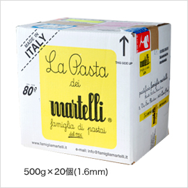 パスタ イタリア/伝統の味！パスタ・マルテッリ（1.6ｍｍ）【ケース販売/20個入】【1335円/1個当り】【常温/全温度帯可】【D+1】※5月下旬入荷予定の通販は 18,690円