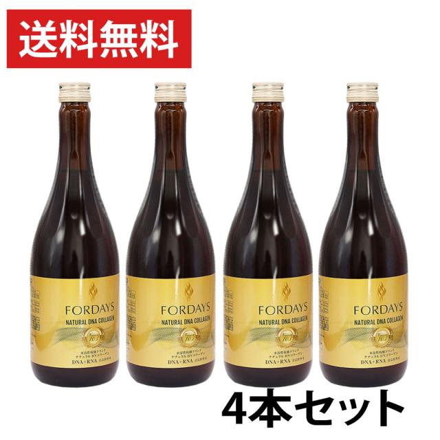 FORDAYS 核酸ドリンクNATURAL DNA COLLAGEN 4本セット