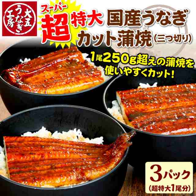 土用の丑 うなぎ蒲焼き5人前 国産 送料無料 - ウナギ、鰻