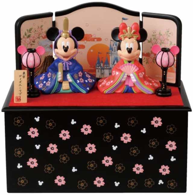 Disney ディズニー ひな祭りグッズ 16年ミッキーとミニーのひな人形 台付き の通販はau Pay マーケット くらしきママ