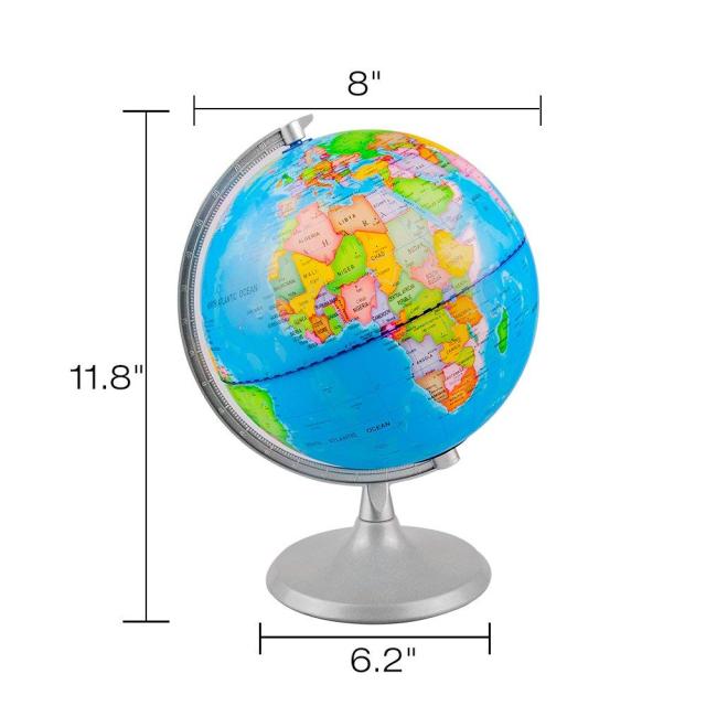 Rabing世界の地球儀 世界地球儀スタンド 児童教育インタラクティブ天文と地理地図世界知能地球儀 Usb充電線 英語 の通販はau Pay マーケット くらしきママ