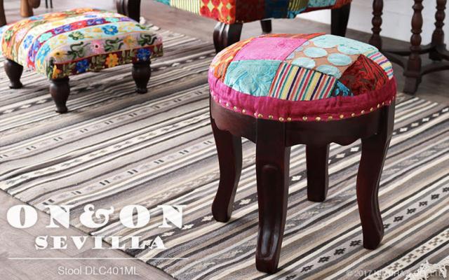 Dlc401ml スツール チェアー 椅子 木製 パッチワーク ベルベット インテリア 腰掛け カラフル アンティーク調 アジアン 北欧 ミッドセンの通販はau Pay マーケット ランドマーク Au Pay マーケット店