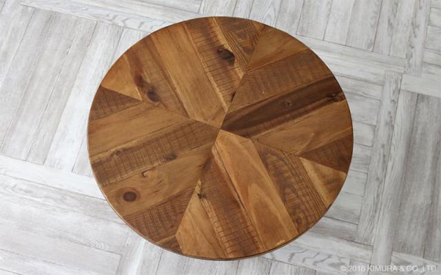 Dvt060dm サイドテーブル おしゃれ 木製 真鍮 丸い 丸型 花台 北欧 カフェ風 アンティーク クラシック ヴィンテージ調 ナチュラル On Onの通販はau Pay マーケット ランドマーク Au Pay マーケット店