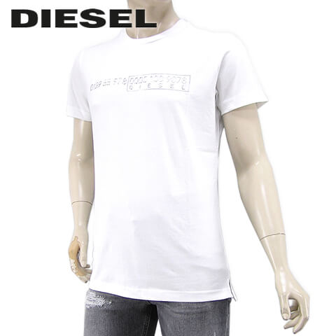 春夏新作 ディーゼル Diesel メンズ Tシャツ T Diego Slits 00s4e2 0pati ホワイト 100 半袖 クルーネック サイドスリット セの通販はau Pay マーケット World Club 19