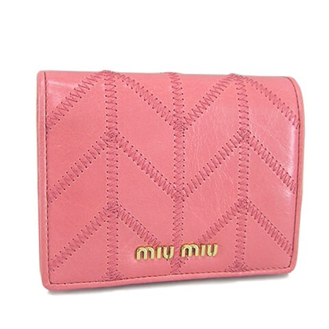 21秋冬新作 ミュウミュウ Miu Miu レディース 2つ折財布 サイフ 5mv4 2dvu Geranio F0410 Vit Shine Patch パッチワークモの通販はau Pay マーケット World Club 19