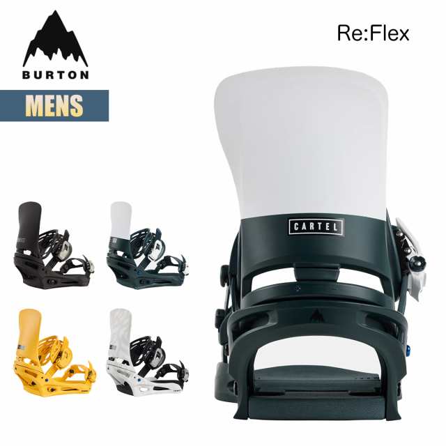 バートン ビンディング メンズ 24-25 Burton カーテル リフレックス W25JP-105391 Mens Cartel Re:Flex Snowboard Binding