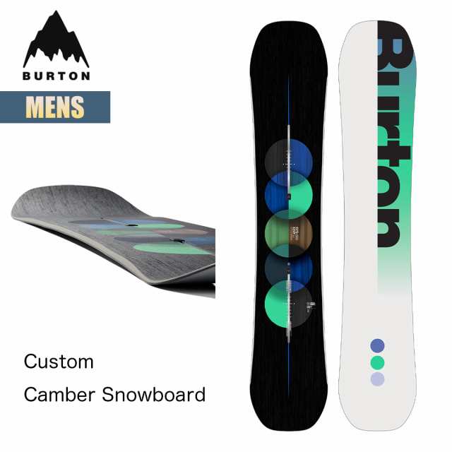 バートン スノーボード 板 メンズ 24-25 Burton カスタム キャンバー W25JP-106881 Mens Custom Camber Snowboard