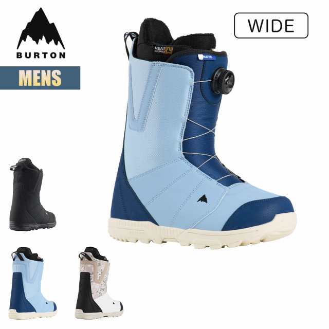 バートン スノーボードブーツ メンズ 24-25 Burton モト ボア ワイド W25JP-214251 Mens Moto BOA Snowboard Boots (Wide) アジアンフィ