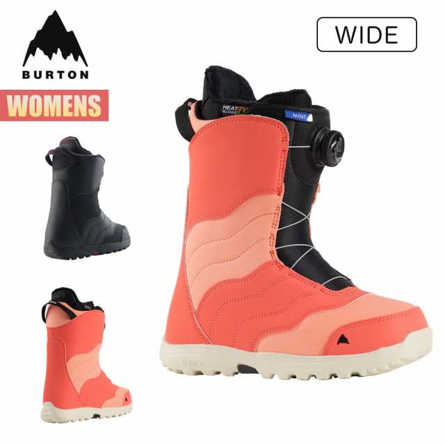 バートン スノーボードブーツ レディース 24-25 Burton ミント ボア ワイド W25JP-215361 Womens Mint BOA Snowboard Boot - Wide