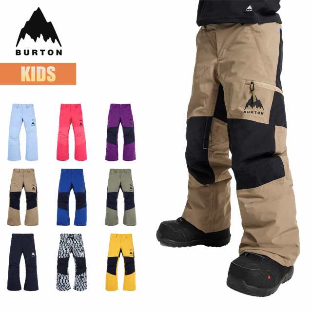 バートン スノーボードウェア キッズ パンツ 24-25 Burton スカイラー W25JP-243211 Kids Skylar Pant 2L 2レイヤー スノーボードパンツ