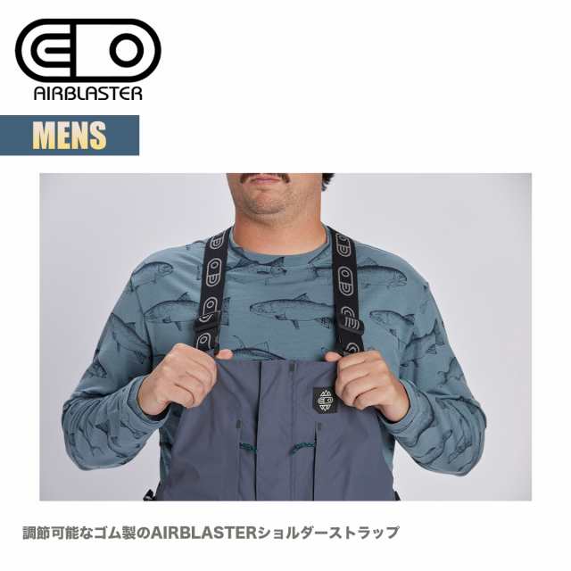 購入OK AIR BLASTER ビブパンツ オーバーオール スノーウエア