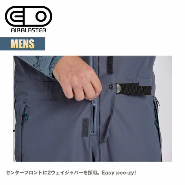 10%OFF】エアブラスター スノーボードウェア メンズ ビブパンツ AIR