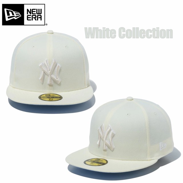 ニューエラ キャップ 帽子 NEW ERA 59FIFTY White Collection ホワイト