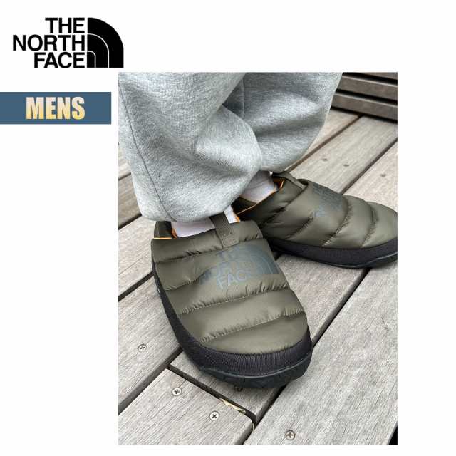 【30%OFF】ノースフェイス シューズ メンズ ヌプシ ダウン ミュール THE NORTH FACE Nuptse Down Mule はっ水加工  屋内 野外 軽量