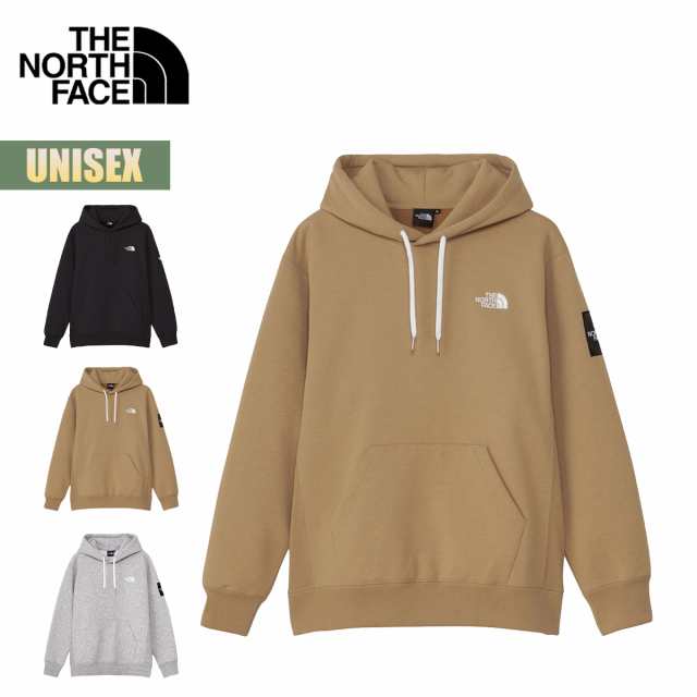 ノースフェイス パーカー ユニセックス スクエアロゴフーディ THE NORTH FACE Square Logo Hoodie スウェット プルオーバー イージーケア