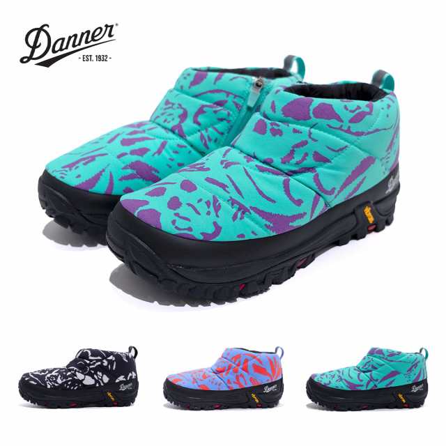 DANNER(ダナー) 中綿 防水 ウィンター スノーブーツ ローカット - 靴