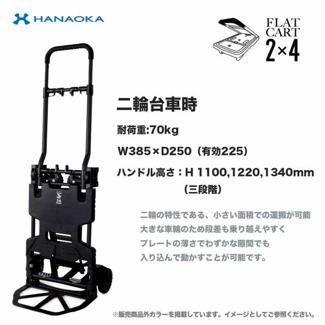 花岡 台車 折りたたみ フラットカートツーバイフォー 2x4 花岡車輌 ハナオカシャリョウ HANAOKA F-CART カート 二輪 四輪  荷台の通販はau PAY マーケット マサ サーフ アンド スノー au PAY マーケット店 au PAY マーケット－通販サイト