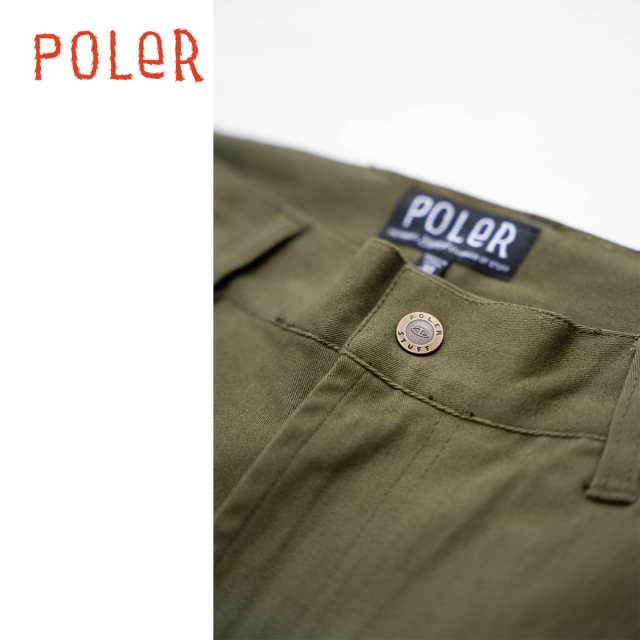 20%OFF】ロングパンツ メンズ POLER CAMPO PANTS ポーラー カンポ