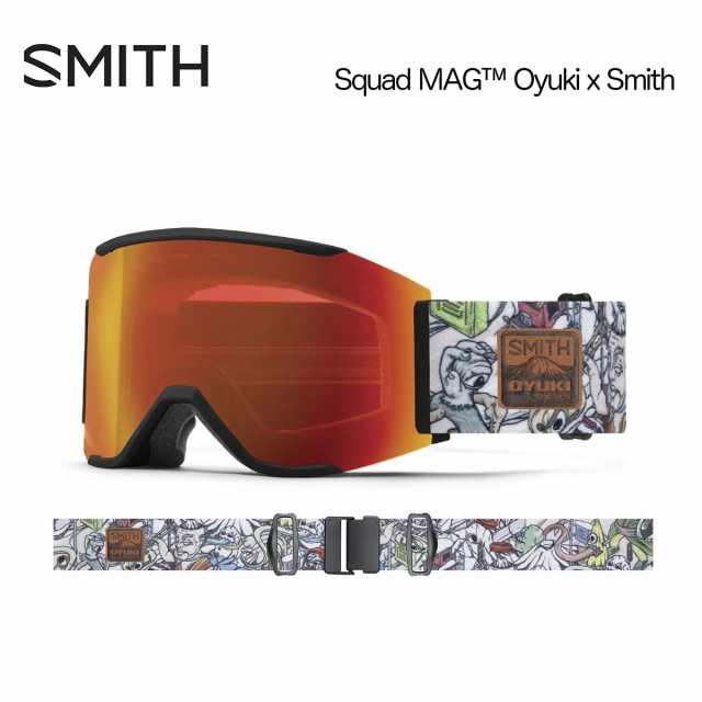 スミス スノーゴーグル スカッド マグ Squad MAG Oyuki Smith CP