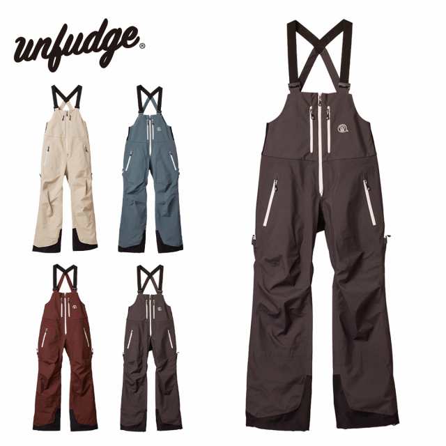 アンファッジ スノーボードウェア unfudge SMOKE BIB PANTS スモーク ビブパンツ メンズ レディース 10月下旬入荷予定