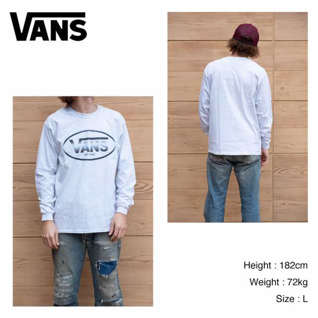 30%OFF】バンズ 長袖Tシャツ ロンT メンズ ヴァンズ VANS Oval