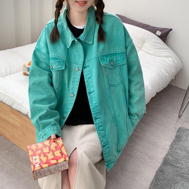 アウター デニム ジャケット ジージャン オーバーサイズ ゆったり レトロ きれいめ カジュアル 韓国ファッション 大人可愛いの通販はau Pay マーケット S Tworks