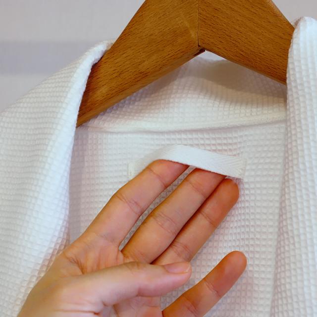 【送料無料】バスローブ ショート丈ホームウェア ミニワッフルキモノローブ（Mサイズ）／ファイバーアートステューディオ ワンオペ レディース タオル地