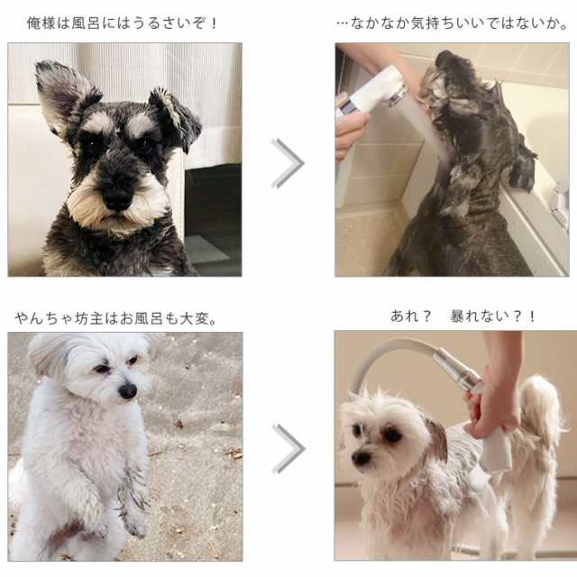 卸売り ペット用 シャワーヘッド マイクロバブル BATHLIER ボリーナ ペットケア petcare