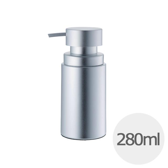 「SALUS」アルミディスペンサー004(液体タイプ)(280ml)【液体 おしゃれ オシャレ お洒落 ハンドソープ シャンプー ボディソープ 詰め替え SALUS 佐藤金属興業 洗面所 お風呂 バスルーム アルミ 贈り物】 ソープディスペンサー