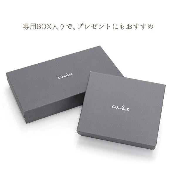 長財布 airlist エアリスト ギャルソン 束入 牛革 カード収納 フラップ 軽量 スリム レディース 女性 通勤 大人 きれいめ 高級感 軽い AIR LUNA METALLIC 24650の通販は
