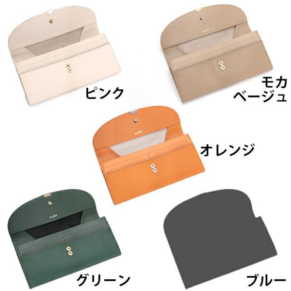 長財布 airlist エアリスト ギャルソン 束入 牛革 カード収納 フラップ 軽量 スリム レディース 女性 通勤 大人 きれいめ 高級感 軽い AIR LUNA METALLIC 24650の通販は