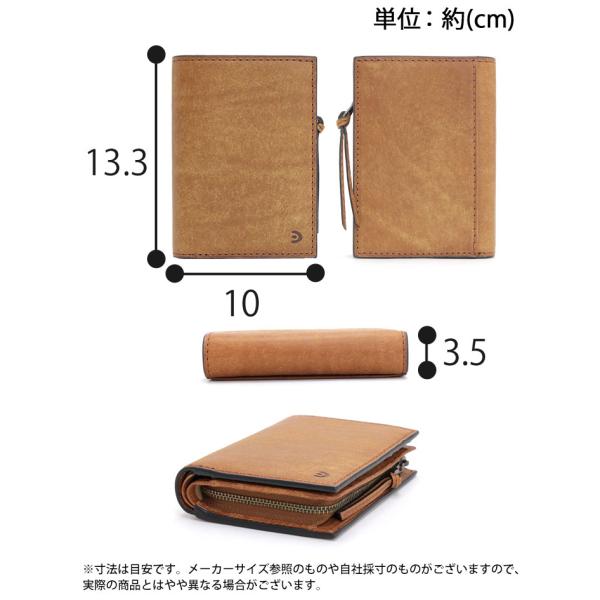 バギーポート 財布 BAGGYPORT メンズ レディース 二つ折り財布 札入れ 二つ折り 折財布 大人 男性 女性 コンパクト 小銭入れ_5