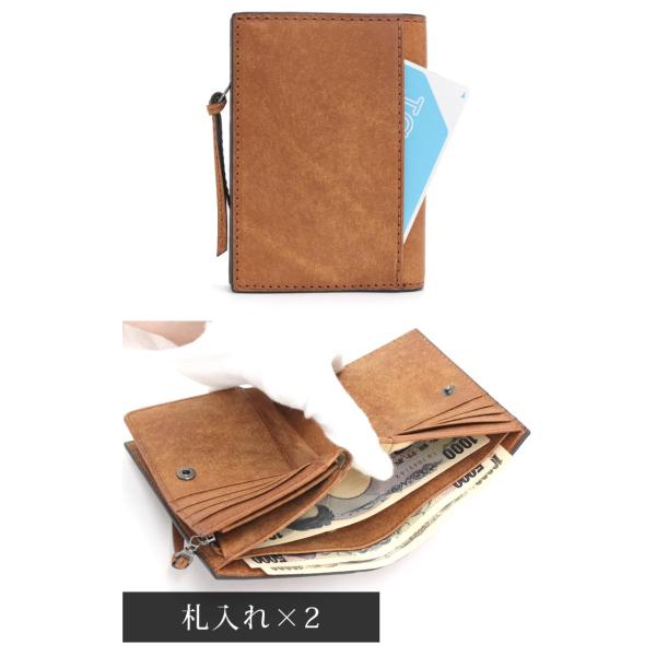 バギーポート 財布 BAGGYPORT メンズ レディース 二つ折り財布 札入れ 二つ折り 折財布 大人 男性 女性 コンパクト 小銭入れ_8