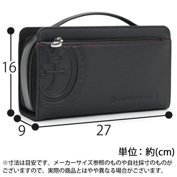 CASTELBAJAC カステルバジャック セカンドバッグ メンズ March マーチ クラッチバッグ ハンドバッグ 本革 牛革 B6 ビジネス 通勤 仕事 男性_4