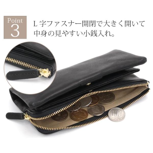 CLEDRAN クレドラン 長財布 日本製 正規品 RON ロン 薄型 ロング 