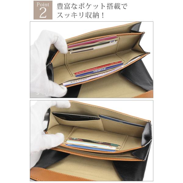 財布 CLEDRAN クレドラン 日本製 長財布 TRONC トロン レディース 本革