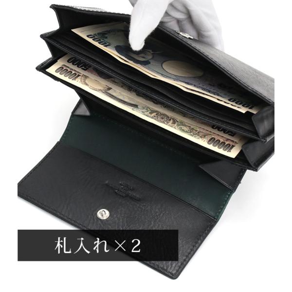 クリード 財布 Creed OE オーイー メンズ レディース 長財布 かぶせ蓋 フラップウォレット カブセ型 サイフ ロングウォレット 大人 かっこいい メンズ財布_6
