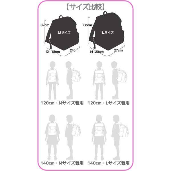 キッズ リュック リュックサック デコレート ランリュック ランドリュック ランドセル型 decorate swag スワッグ L タブレット収納 丈夫 正規品 A4 DMS-085_13