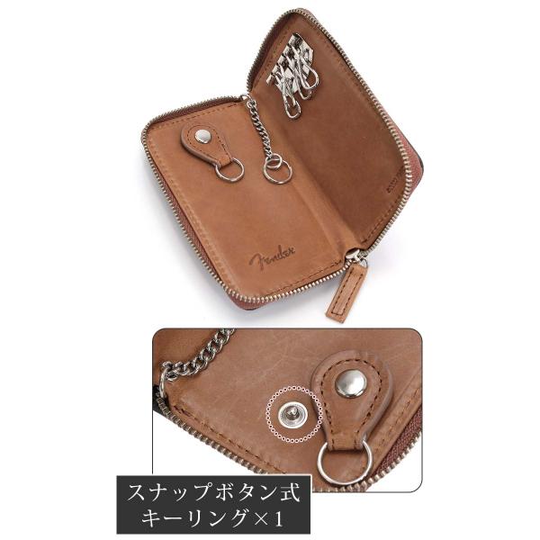 フェンダー キーケース Fender ラウンドファスナー Stratocaster