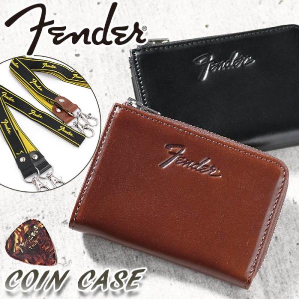 フェンダー 財布 Fender メンズ レディース 小銭入れ ケース 二つ折財布 ミニ財布 サイフ 革小物 メンズ財布 カード収納 スマート財布 スタイリッシュ 【CPT】